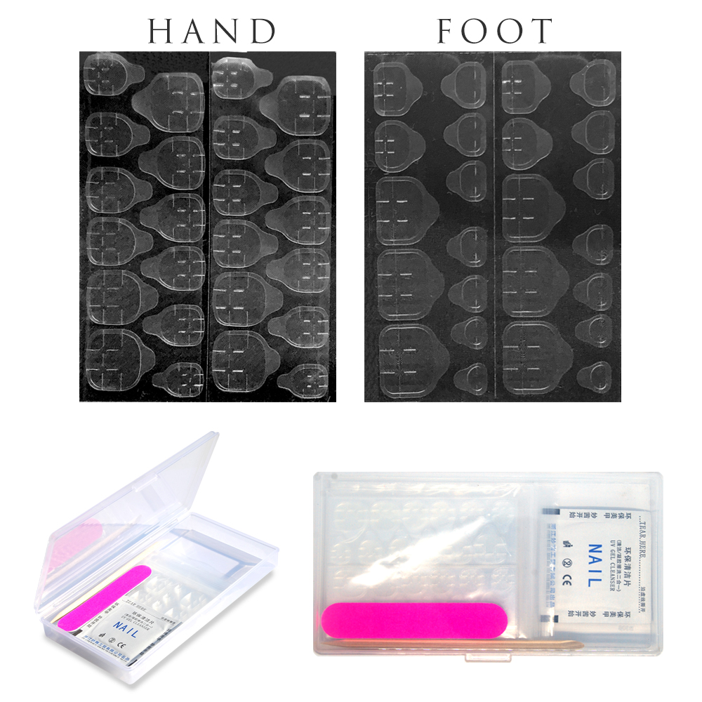 ネイル ネイルチップ装着用シール ハンド フット用キット ケース入り ファイル クリーナー ネイル商材の卸売 株式会社apre